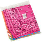 Neon Bandanas - 12 Count